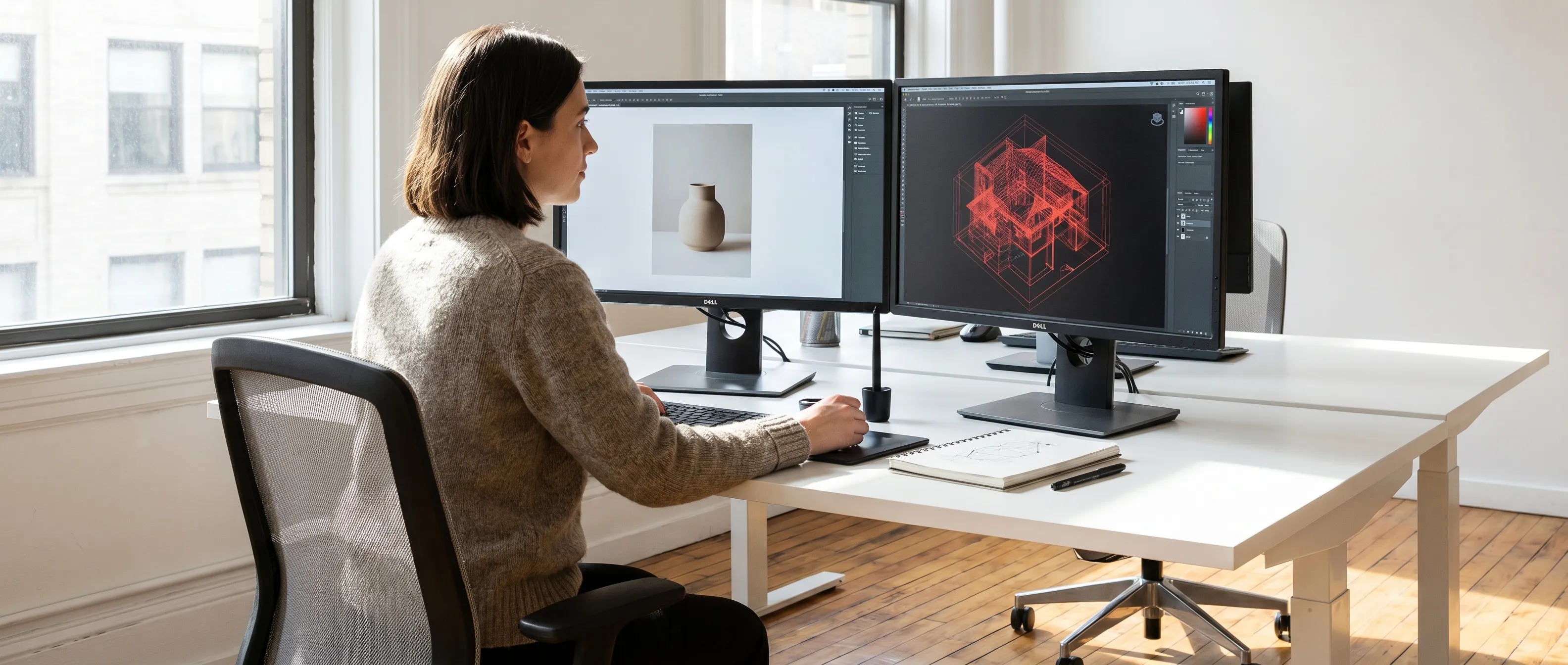 Verschil tussen 360-graden spins en een geavanceerde 3d render strategie e-commerce voor betere visualisatie