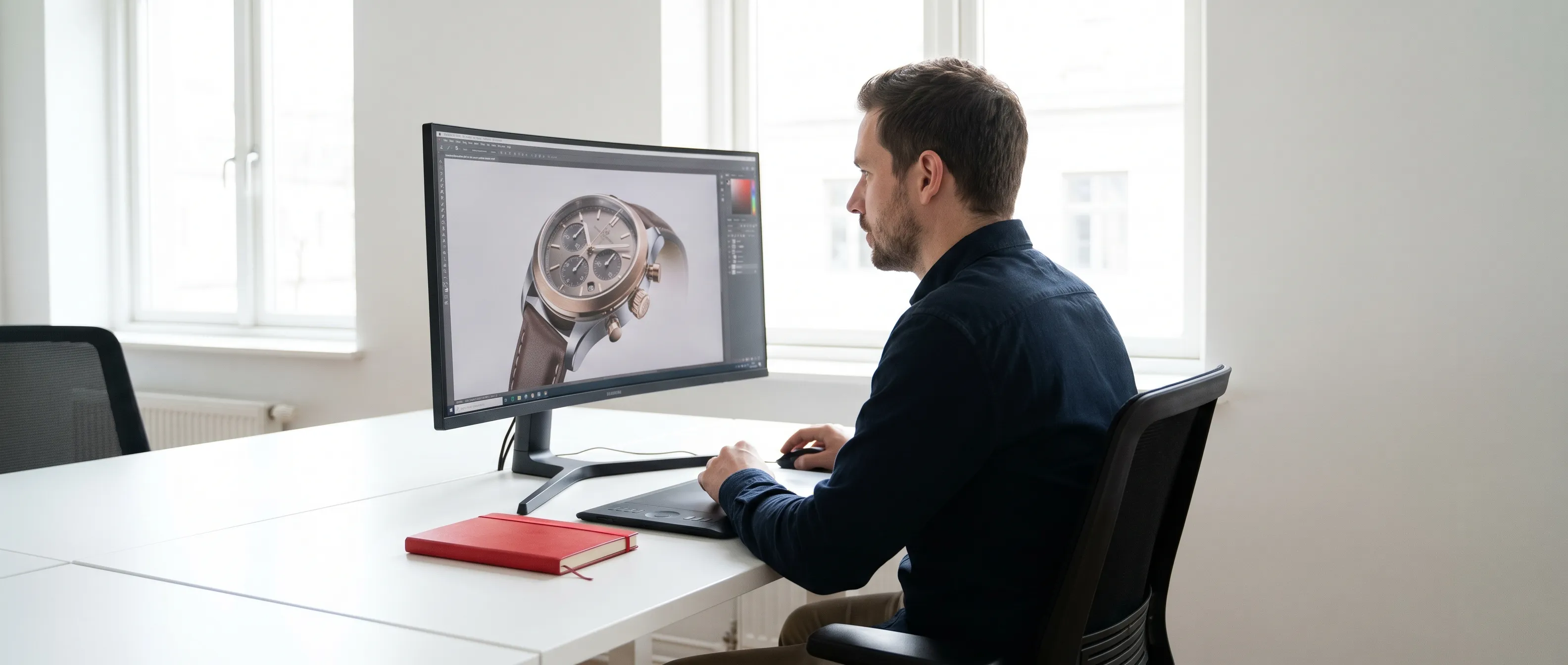 Proces van een 3D render laten maken op basis van technische CAD-bestanden voor webshops