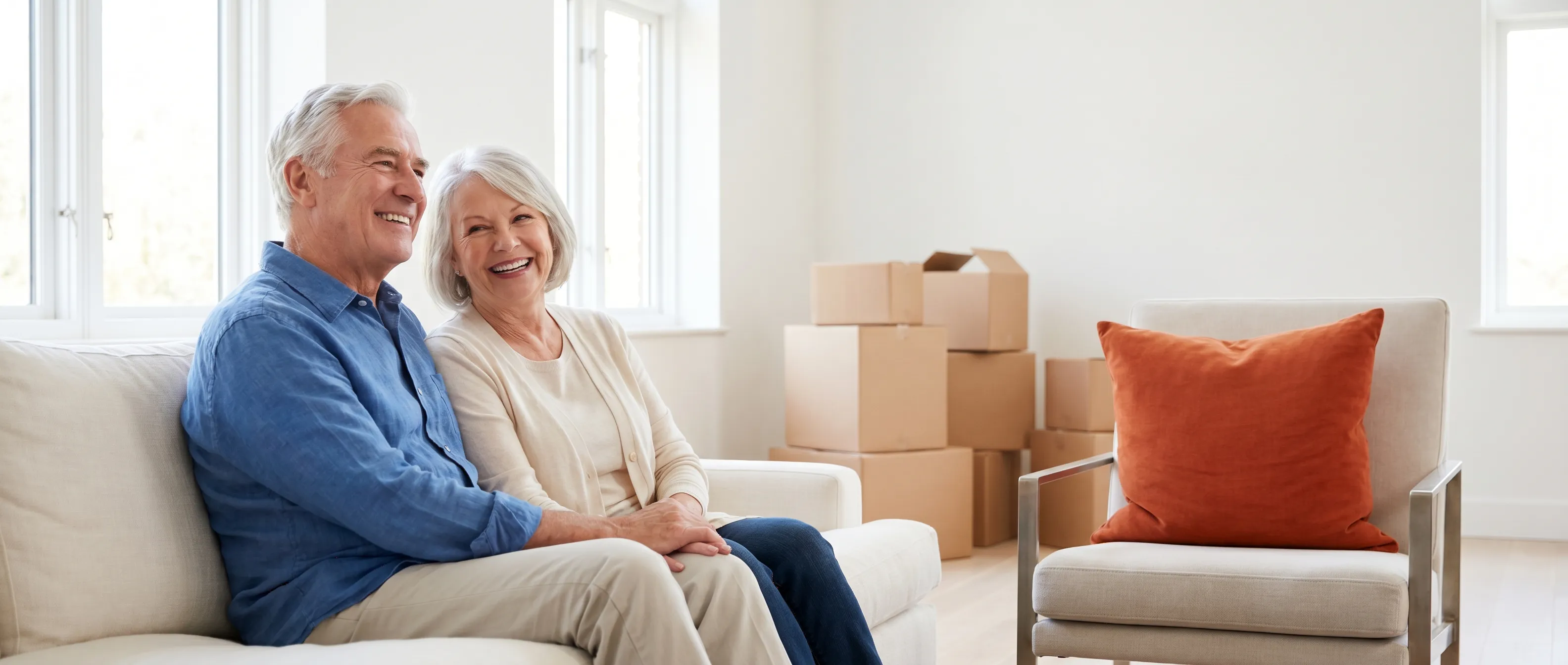 Zorgeloze overgang naar een seniorenwoning waarbij de kosten seniorenverhuizing zorgen voor volledige ontzorging
