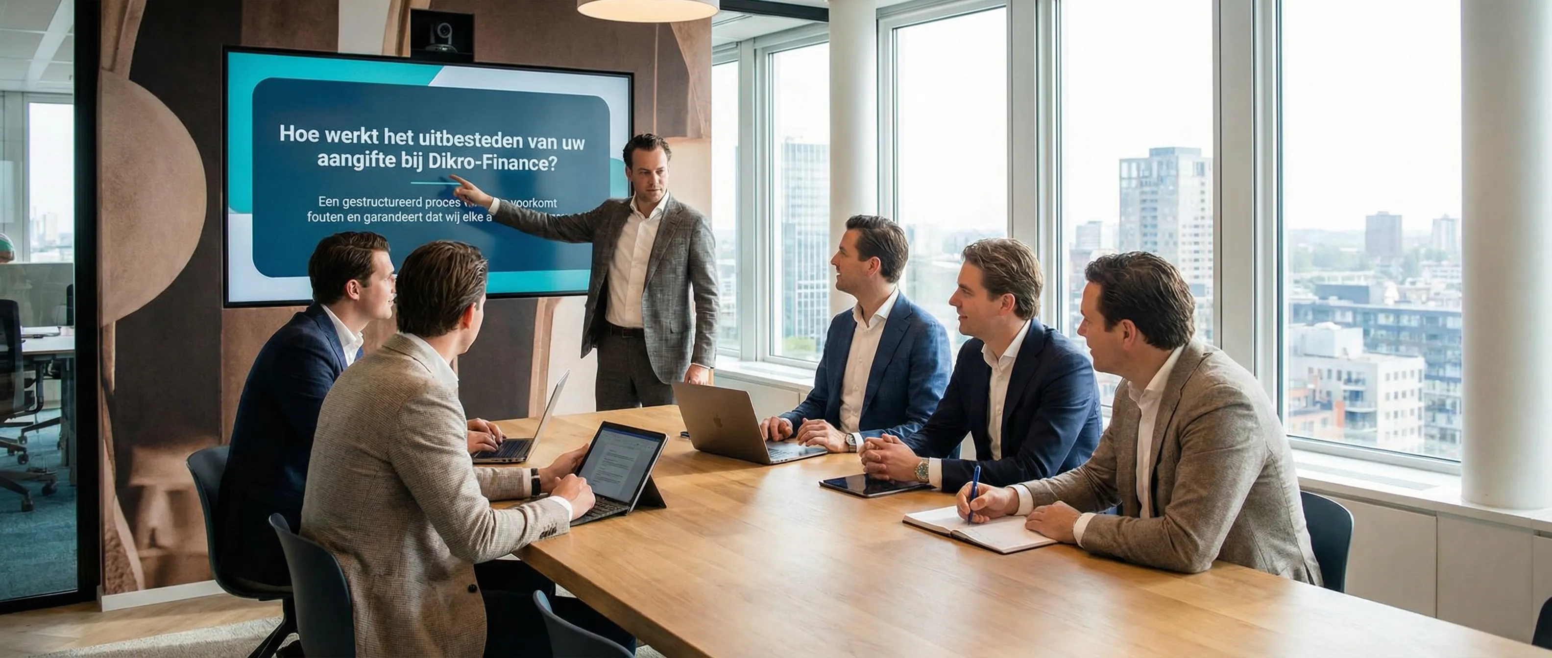 Hoe werkt het uitbesteden van uw aangifte bij Dikro-Finance? visual voor belastingaangifte uitbesteden