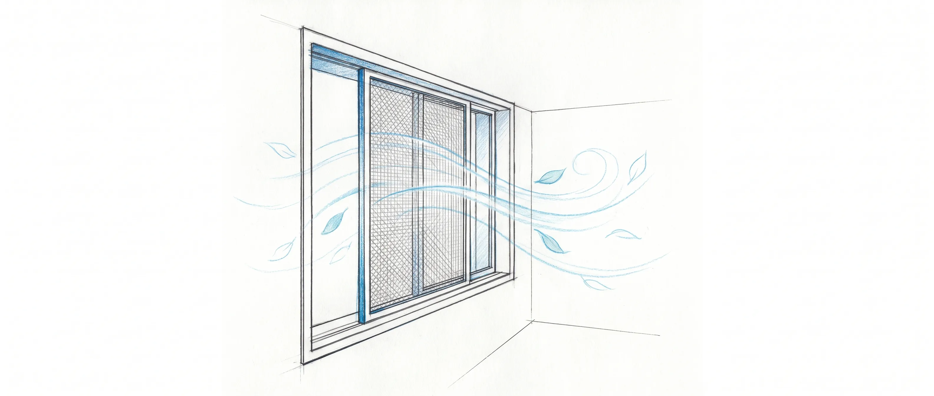 Natuurlijke ventilatie en insectenwering in een woning dankzij de voordelen van horrengaas