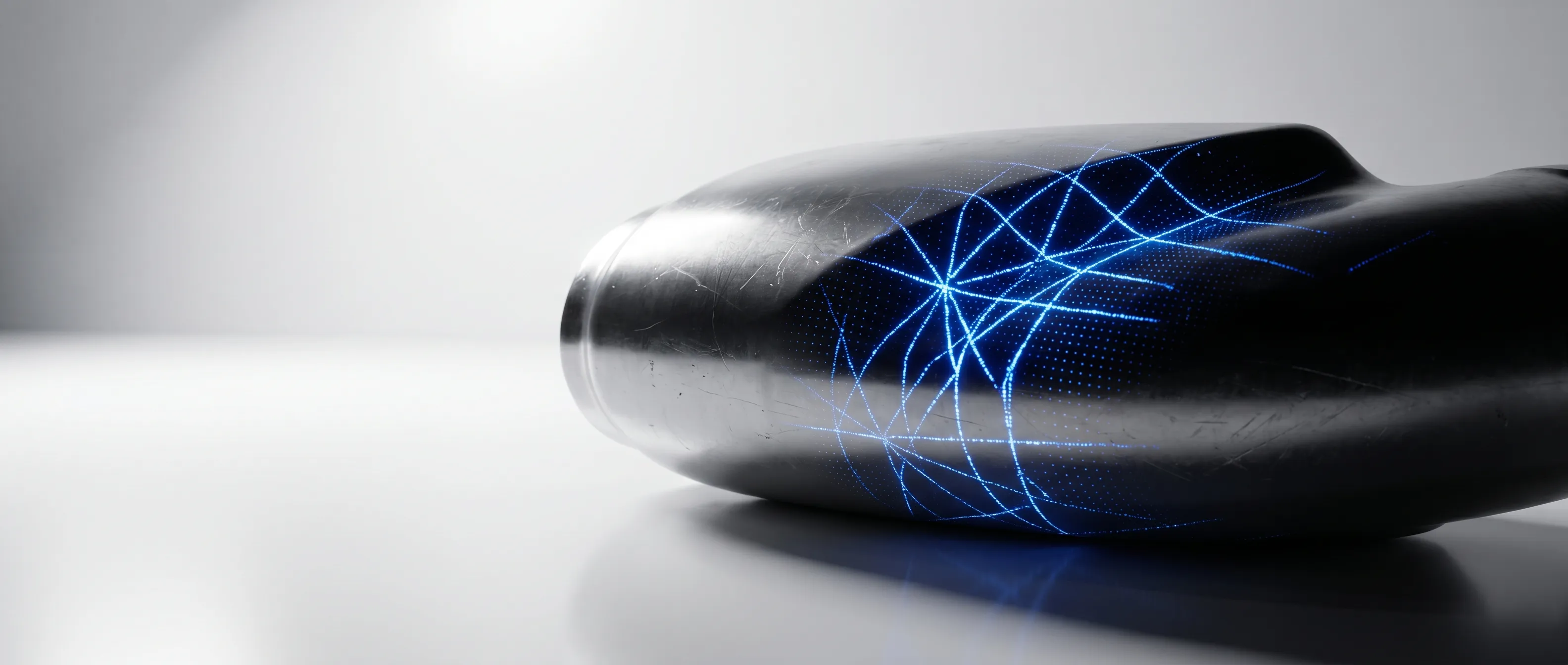 Nauwkeurige schade opname 3D met een digitaal raster voor millimeternauwkeurige documentatie van productdefecten